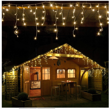 sople 500 led stałe+flash ciepła biel 4