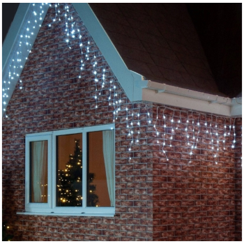 sople 200 led stałe+flash zimna biel 5